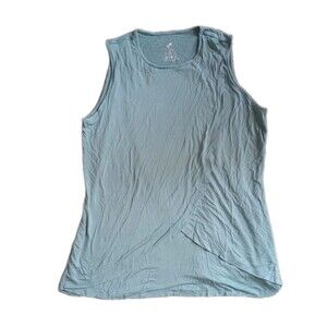 Kindred Bravely Size Medium Teal Double Layer Nursing Sleeveless Tank Stretchy